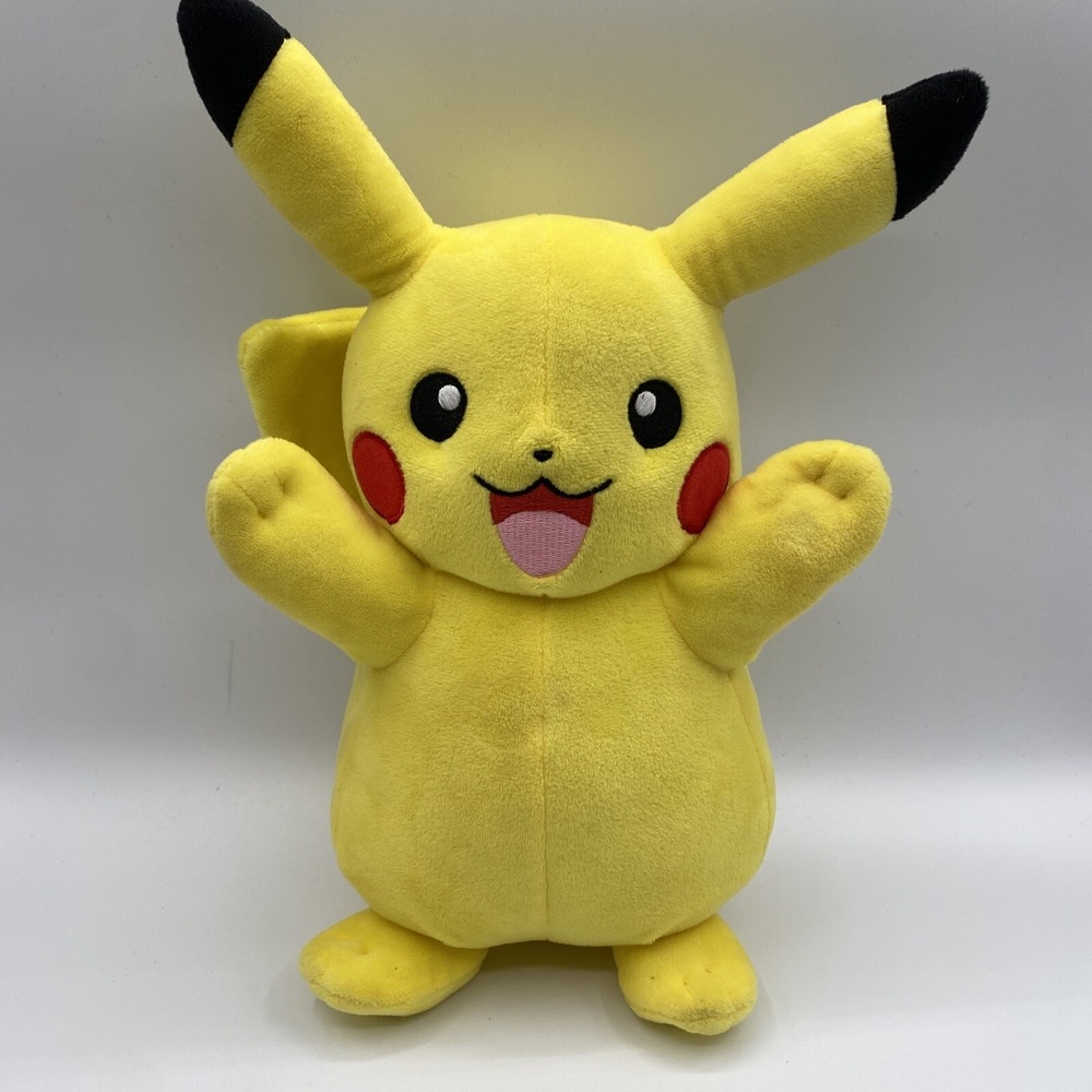 Pikachu Plush Talking and Light Up Pokemon WCT 2021- TESTED! Works!